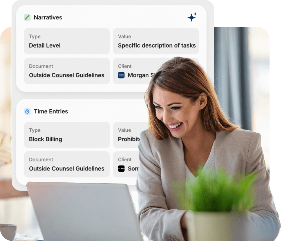 AI-generated narratives and time entries in PointOne