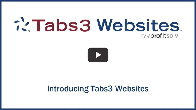 Introducing Tabs3 Websites